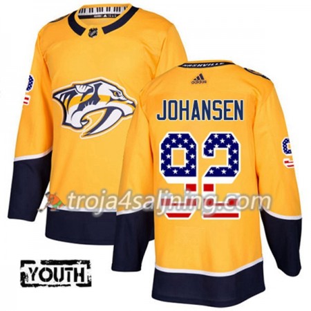 Nashville Predators tröja Ryan Johansen 92 Adidas 2017-2018 Guld USA Flag Fashion Authentic - NHL Tröjor Barn Nashville Predators tröja Ryan Johansen 92 Adidas 2017-2018 Guld USA Flag Fashion Authentic - NHL Tröjor Barn